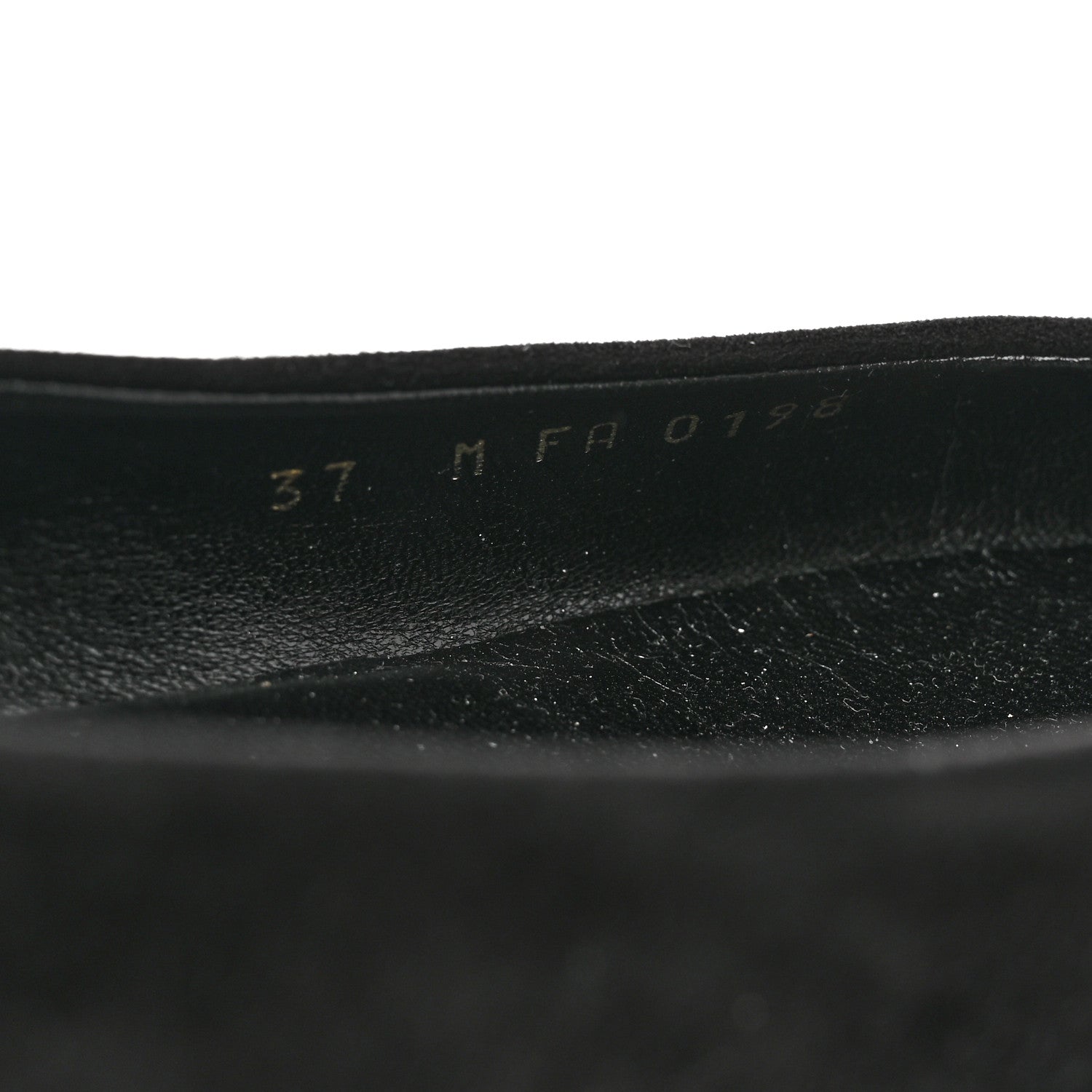 Louis Vuitton Suede Monogram Uniformes Ballet Flats 37 Black 6 of 8