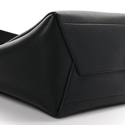 Celine Soft Grained Calfskin Sangle Bucket Bag Black 7 of 8