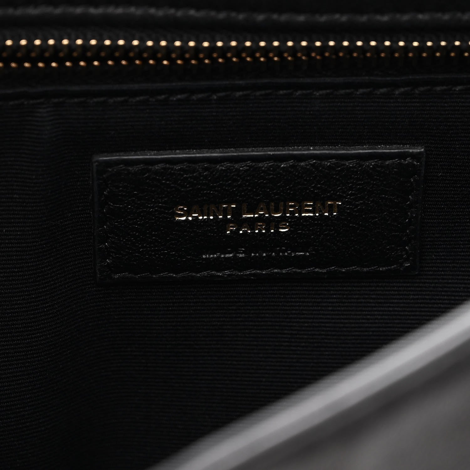 Saint Laurent Lambskin Matelasse Monogram Medium Niki Chain Satchel Black 7 of 11