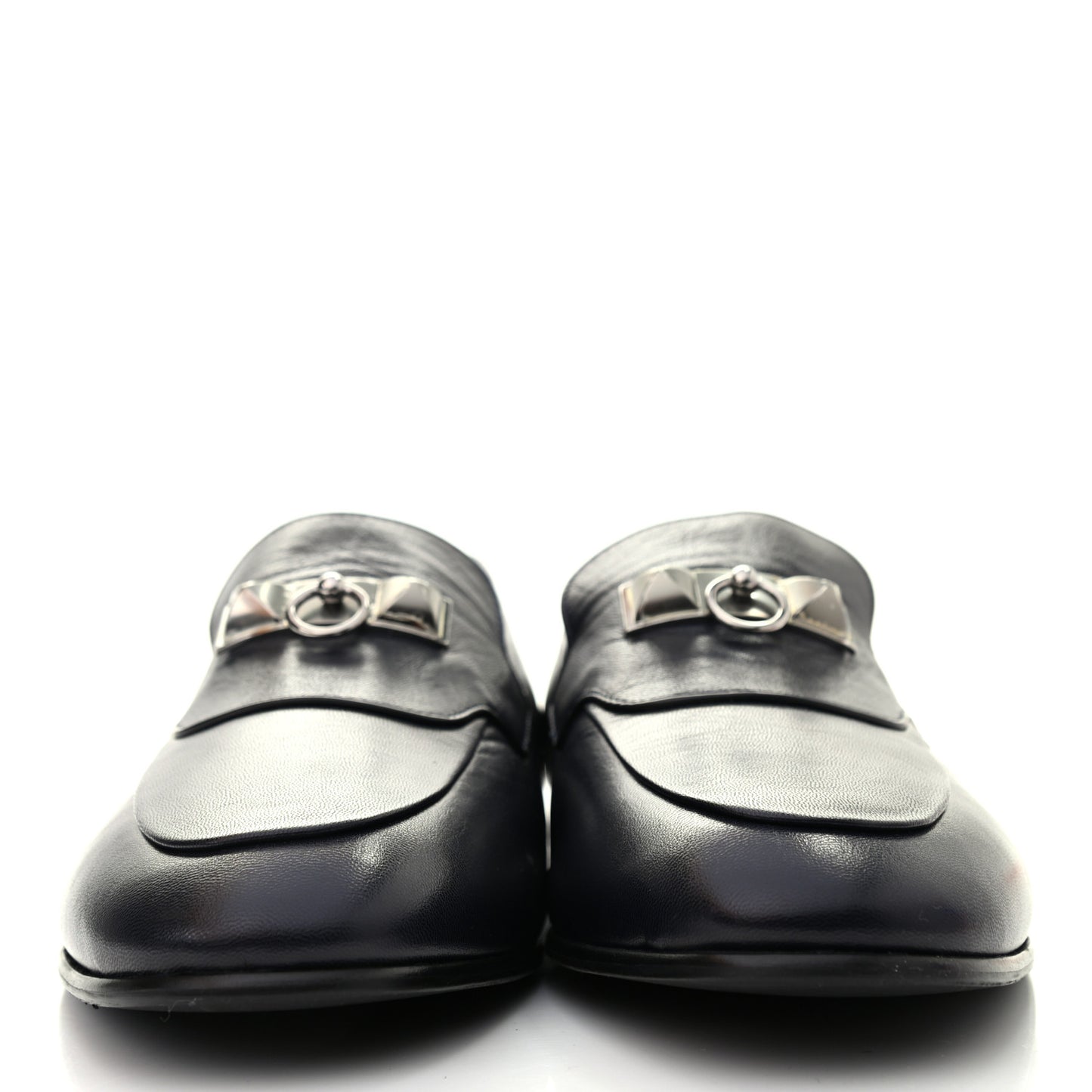 Goatskin Mens Blaise Loafers 42 Marine