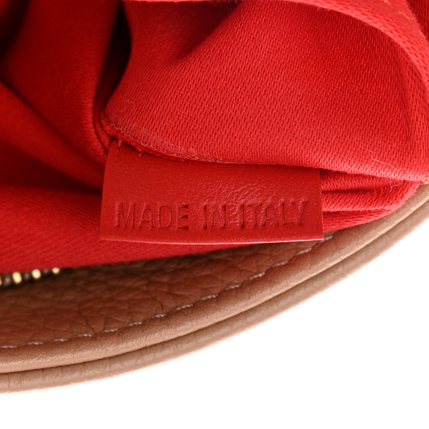 Christian Louboutin Calfskin Studded Loubiposh Clutch Nude 7 of 10