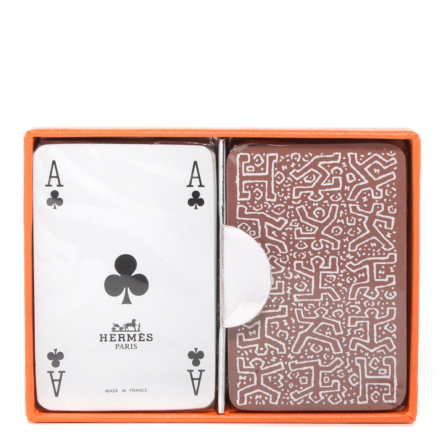 Hermes Mini Playing Cards 2 Pack 1 of 4