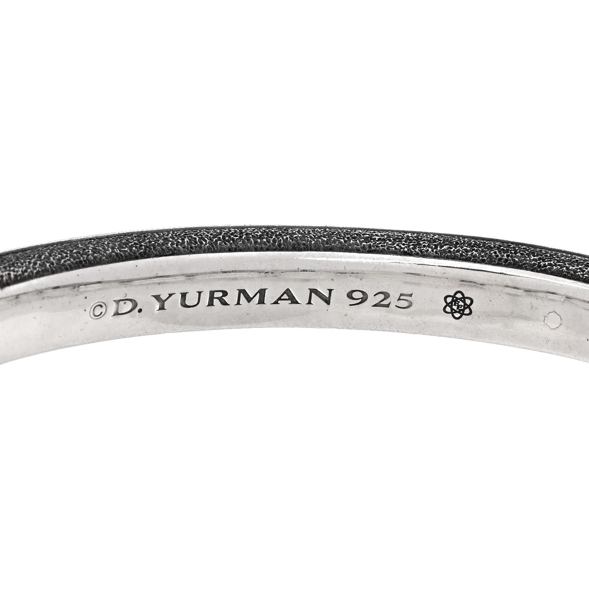 Sterling Silver Meteorite ID Bar Bracelet