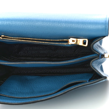 Prada Vitello Daino Flap Crossbody Mare 6 of 10