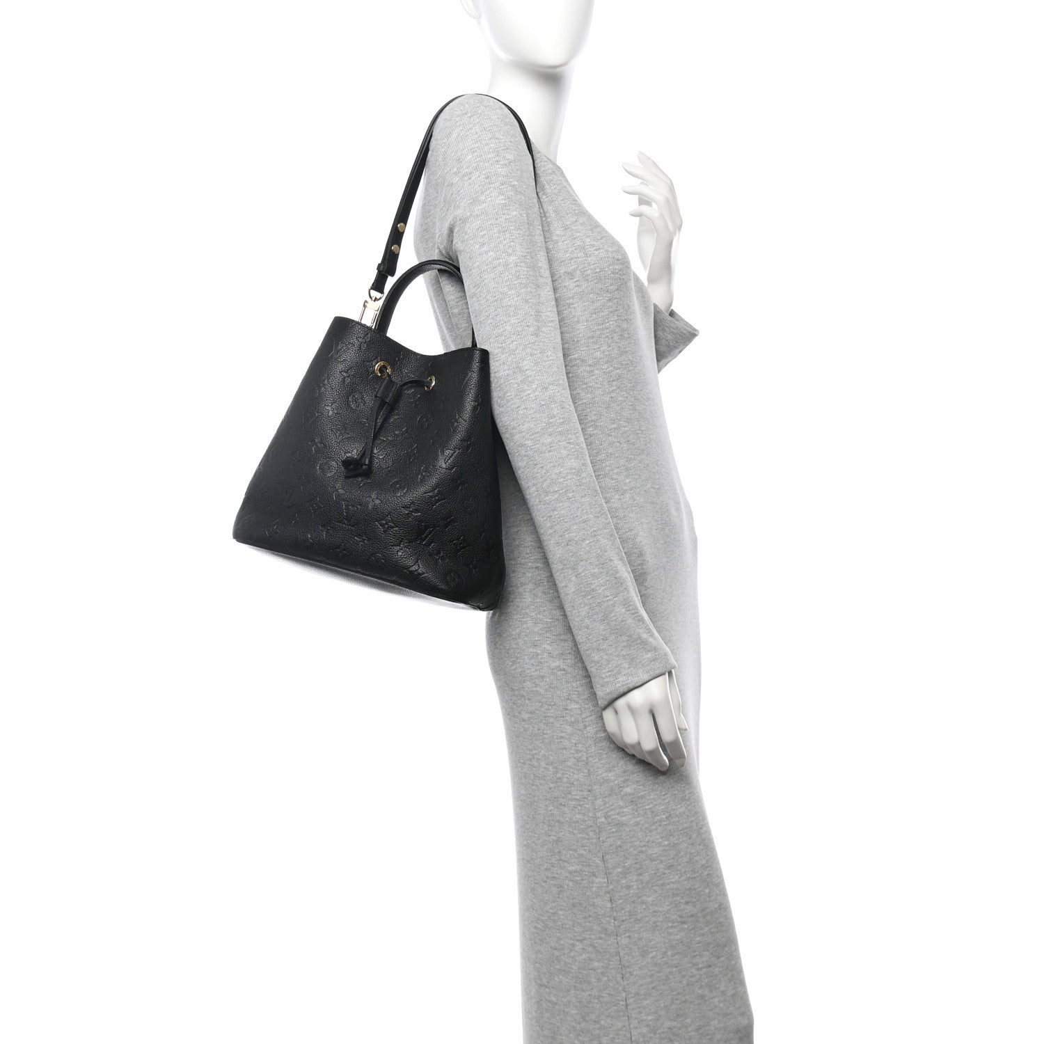 Louis Vuitton Empreinte Neonoe MM Black 2 of 12