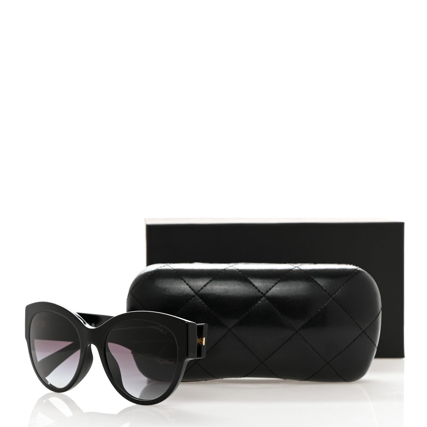 Acetate Sunglasses 5498-B-A Black