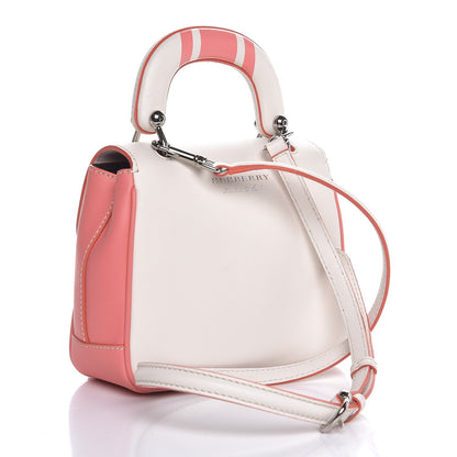 Burberry Trench Calfskin Small DK88 Top Handle Bag Sugar Pink Natural 3 of 7