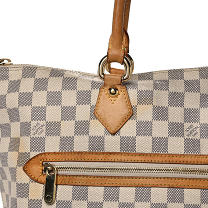 Louis Vuitton Damier Azur Saleya GM 6 of 20