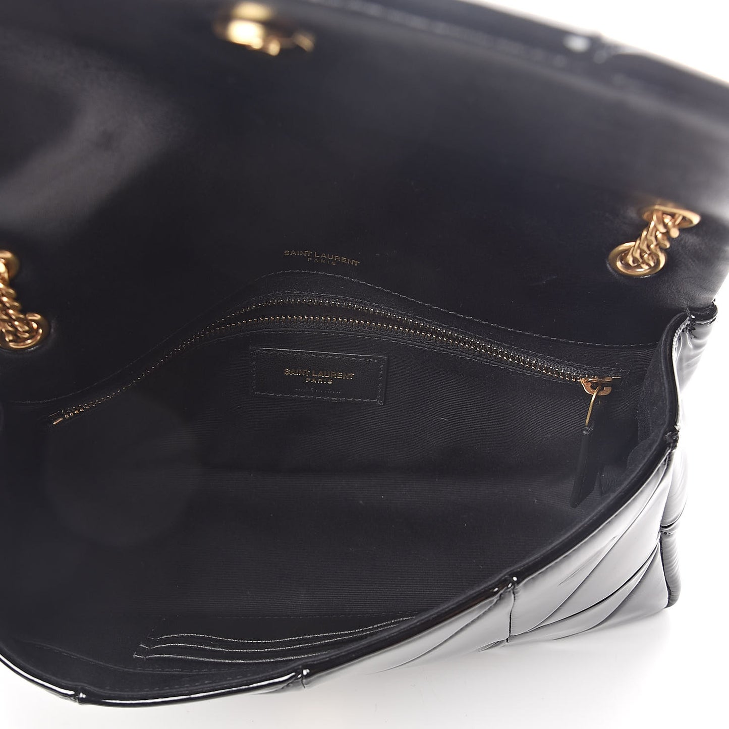 Patent Patchwork Monogram Medium Jamie Black