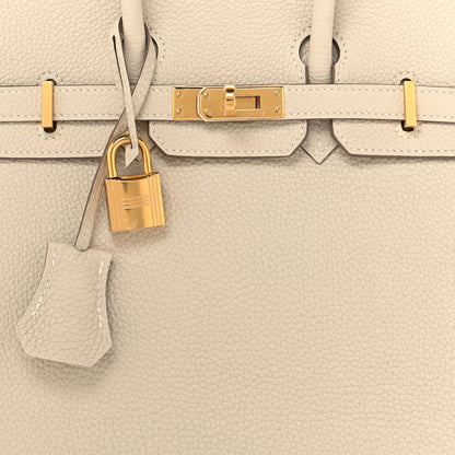 Hermes Togo Birkin 25 Craie 8 of 13