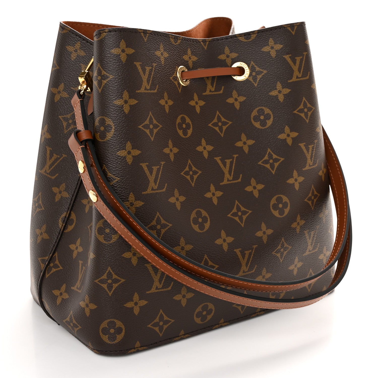 Louis Vuitton Monogram Neonoe MM Caramel 3 of 9