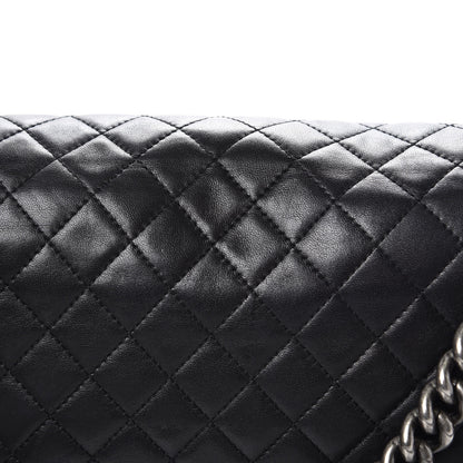 Chanel Lambskin Quilted Medium Boy Flap Black 11 of 17