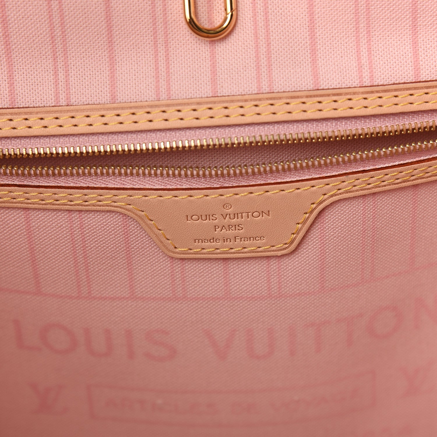 Louis Vuitton Damier Azur Neo Neverfull MM Rose Ballerine 5 of 10
