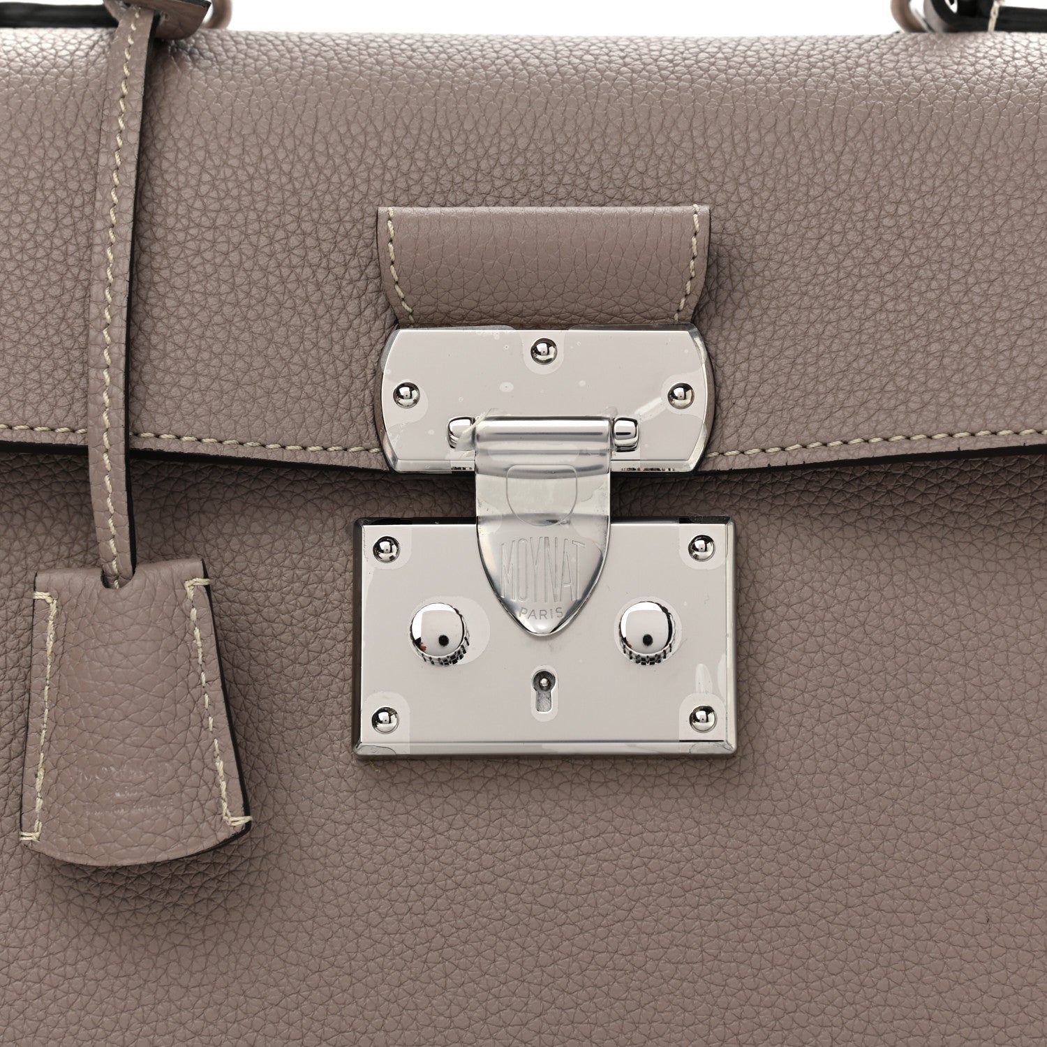 Moynat Taurillon Gex Limousine Bag Touterelle 9 of 11