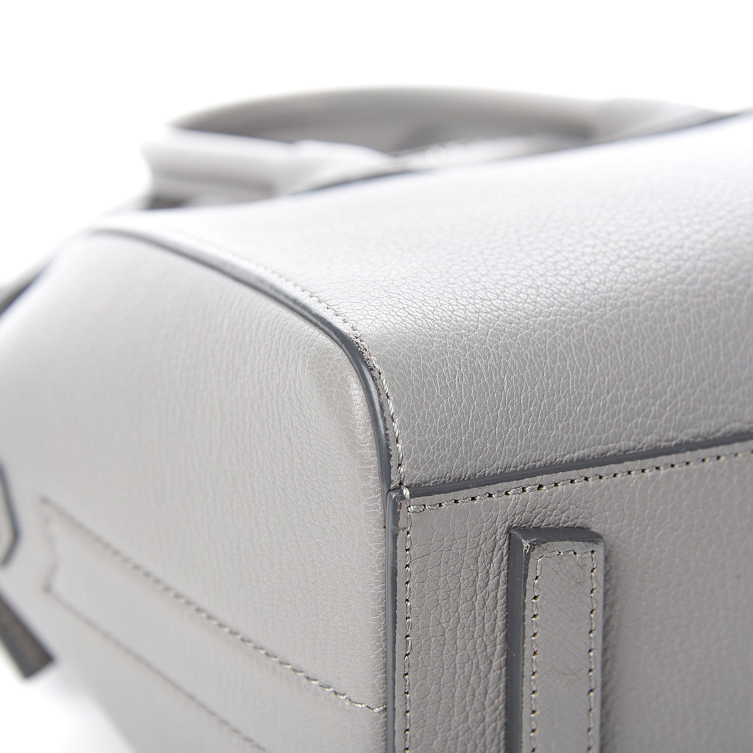 Givenchy Sugar Goatskin Mini Antigona Pearl Grey 11 of 16