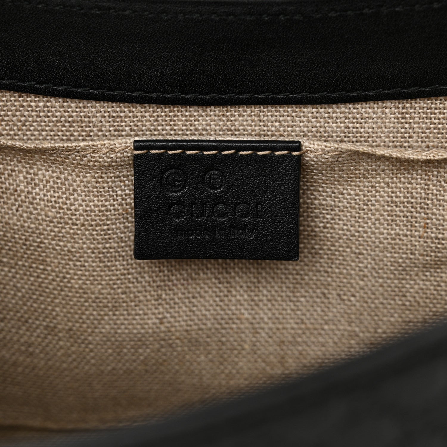 Gucci Microguccissima Medium Emily Chain Shoulder Bag Black 6 of 15