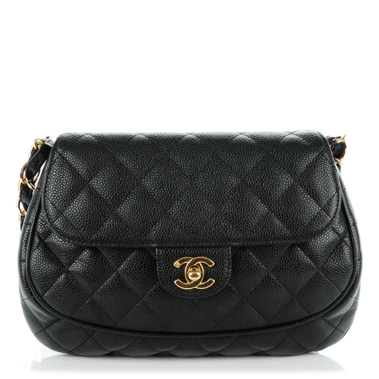 Chanel Caviar Quilted Small Flap Shoulder Bag Black 1 of 7