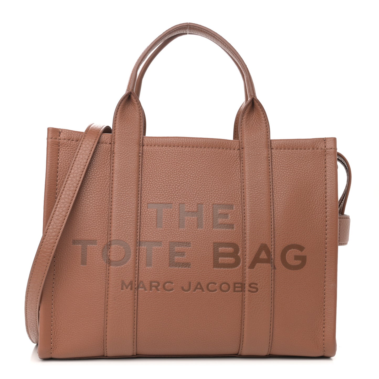 Grained Calfskin Medium The Tote Bag Argan Oil