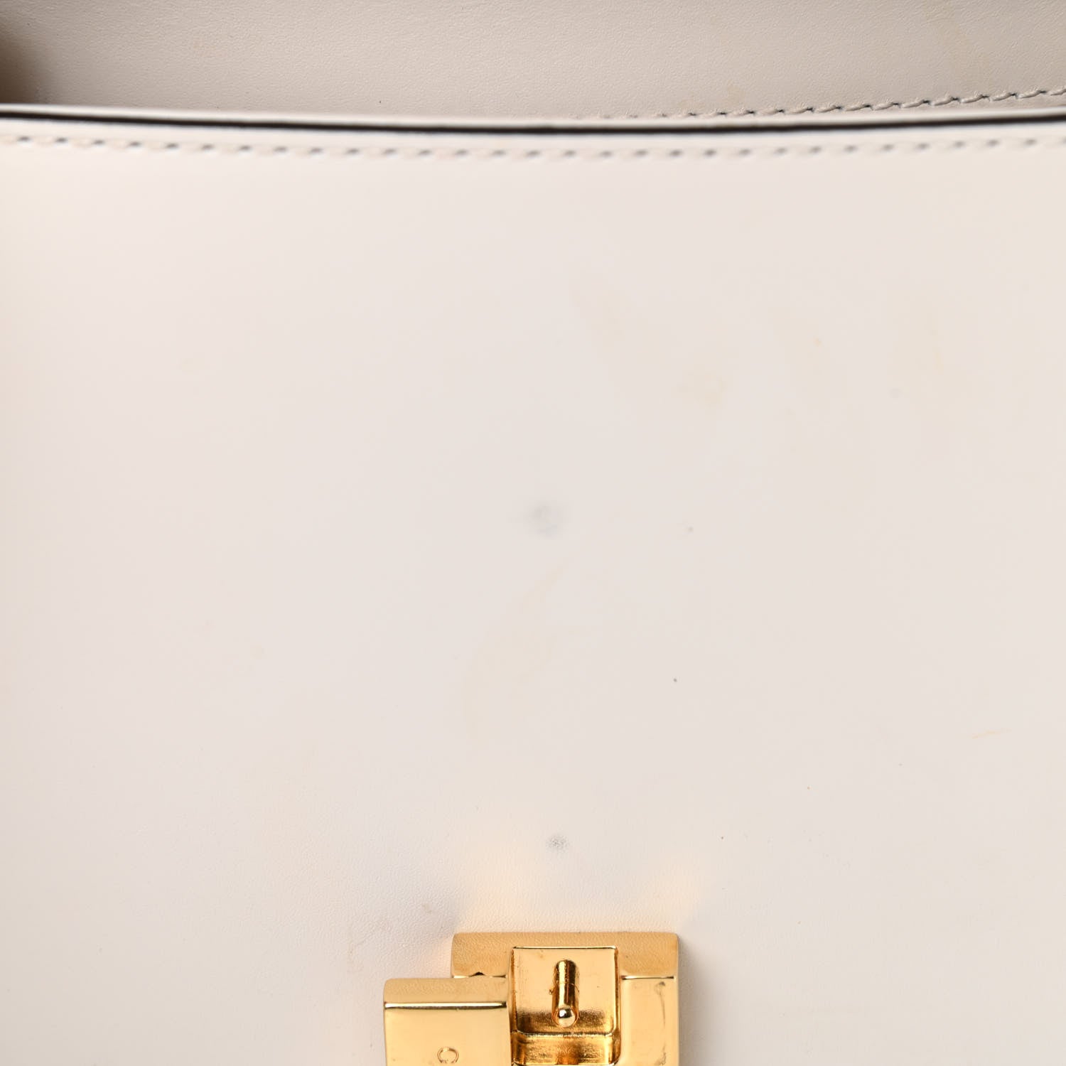 Gucci Calfskin Mini Sylvie Chain Shoulder Bag White 13 of 13