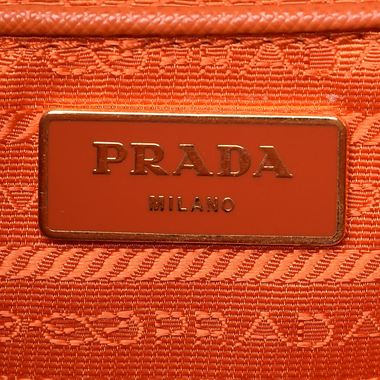 Saffiano Lux Large Tote Papaya