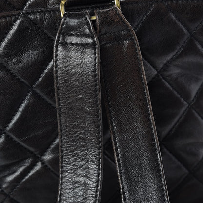Chanel Lambskin Quilted Backpack Brown 13 of 20