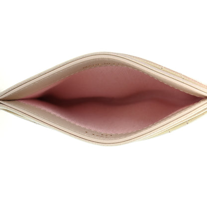 Chanel Iridescent Lambskin Quilted Card Holder Ivory 4 of 6