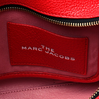 Marc Jacobs Grained Calfskin Small The Tote Bag True Red 6 of 10