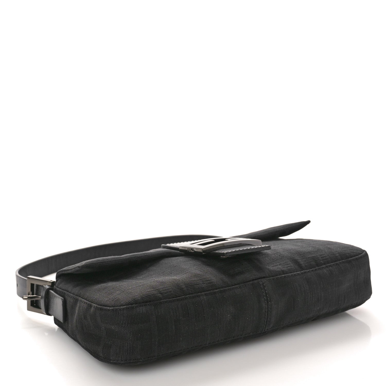 Fendi Nylon Zucca Baguette Black 4 of 10
