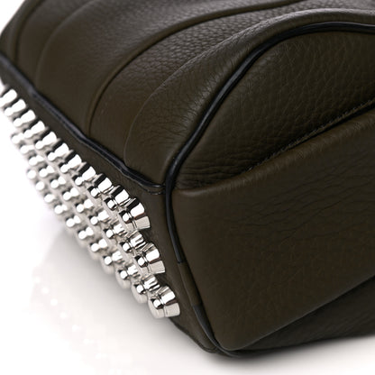Alexander Wang Pebbled Calfskin Mini Rockie Matte Khaki Green Rhodium Hardware 10 of 12