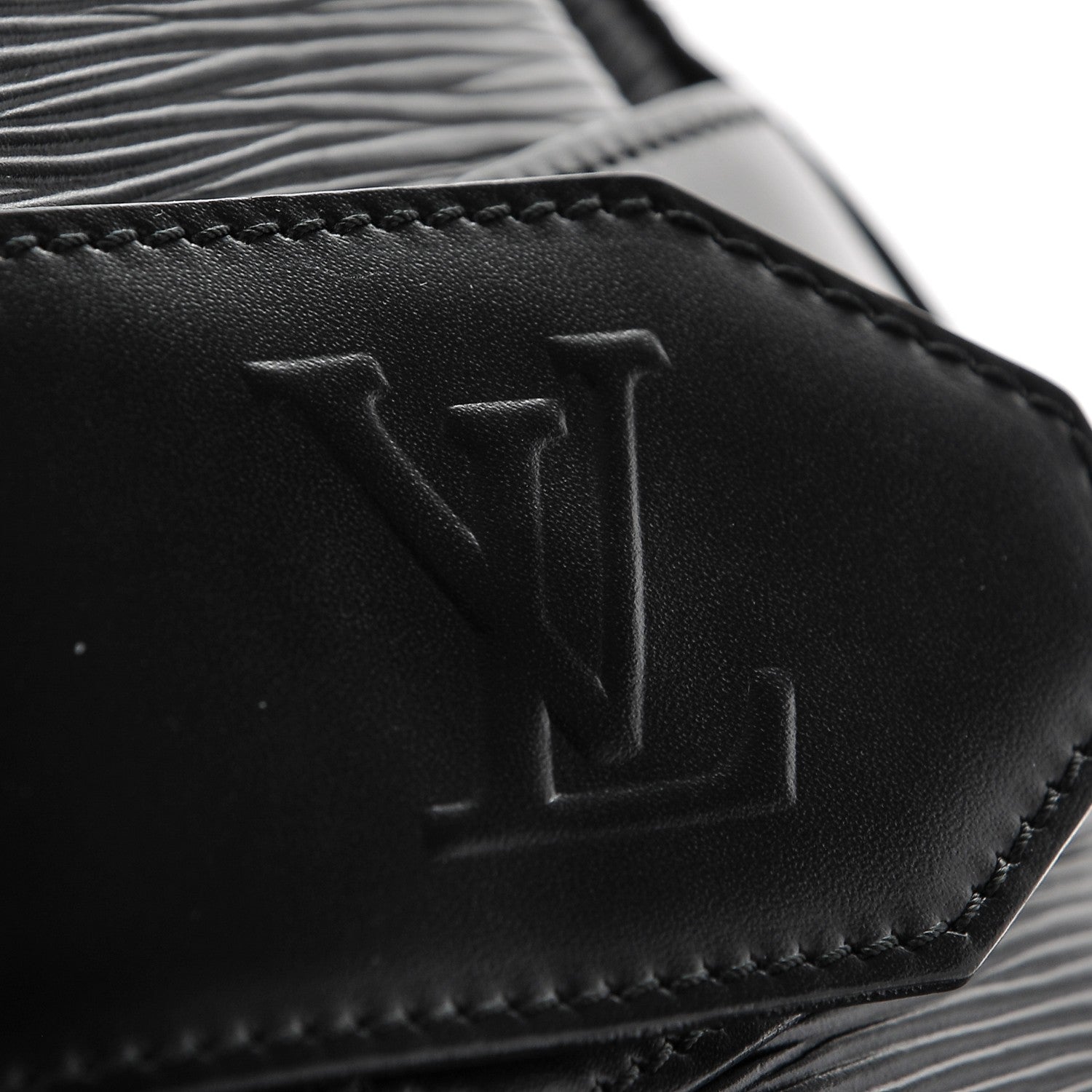 Louis Vuitton Epi Sac D'Epaule GM Black 8 of 8