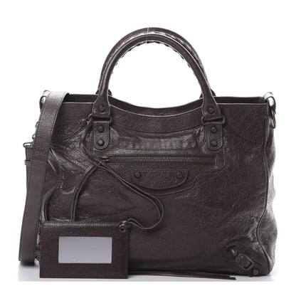 Balenciaga Agneau Classic Hardware Velo Charbon 1 of 13