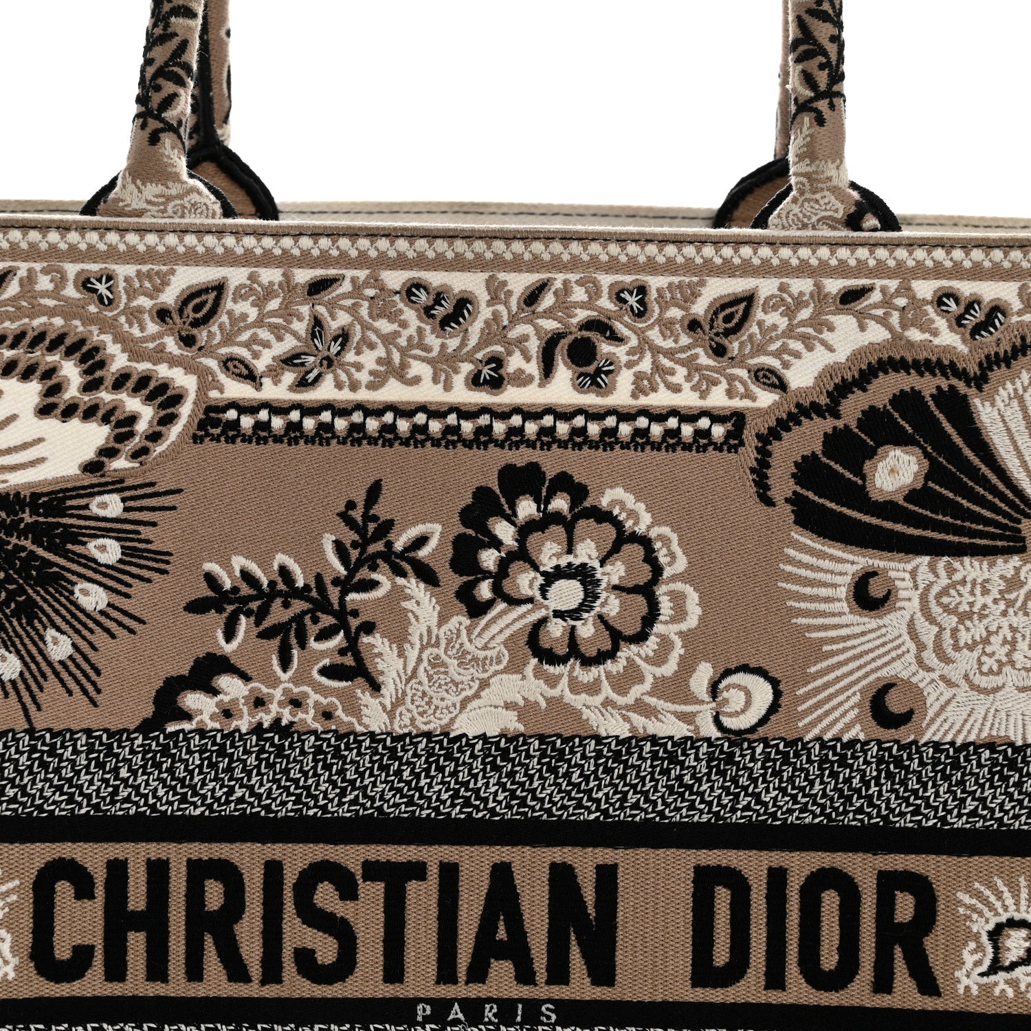 Christian Dior Canvas Embroidered Large Butterfly Bandana Book