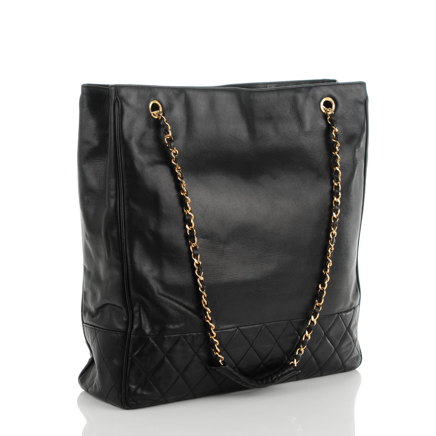 Chanel Lambskin Shoulder Bag Black 3 of 8