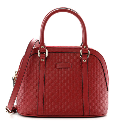 Gucci Soft Microguccissima Mini Dome Bag Rosso 1 of 10