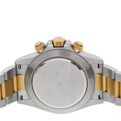 Rolex Stainless Steel 18K Yellow Gold 40mm Oyster Perpetual Cosmograph Daytona Watch Black 116503 4 of 4