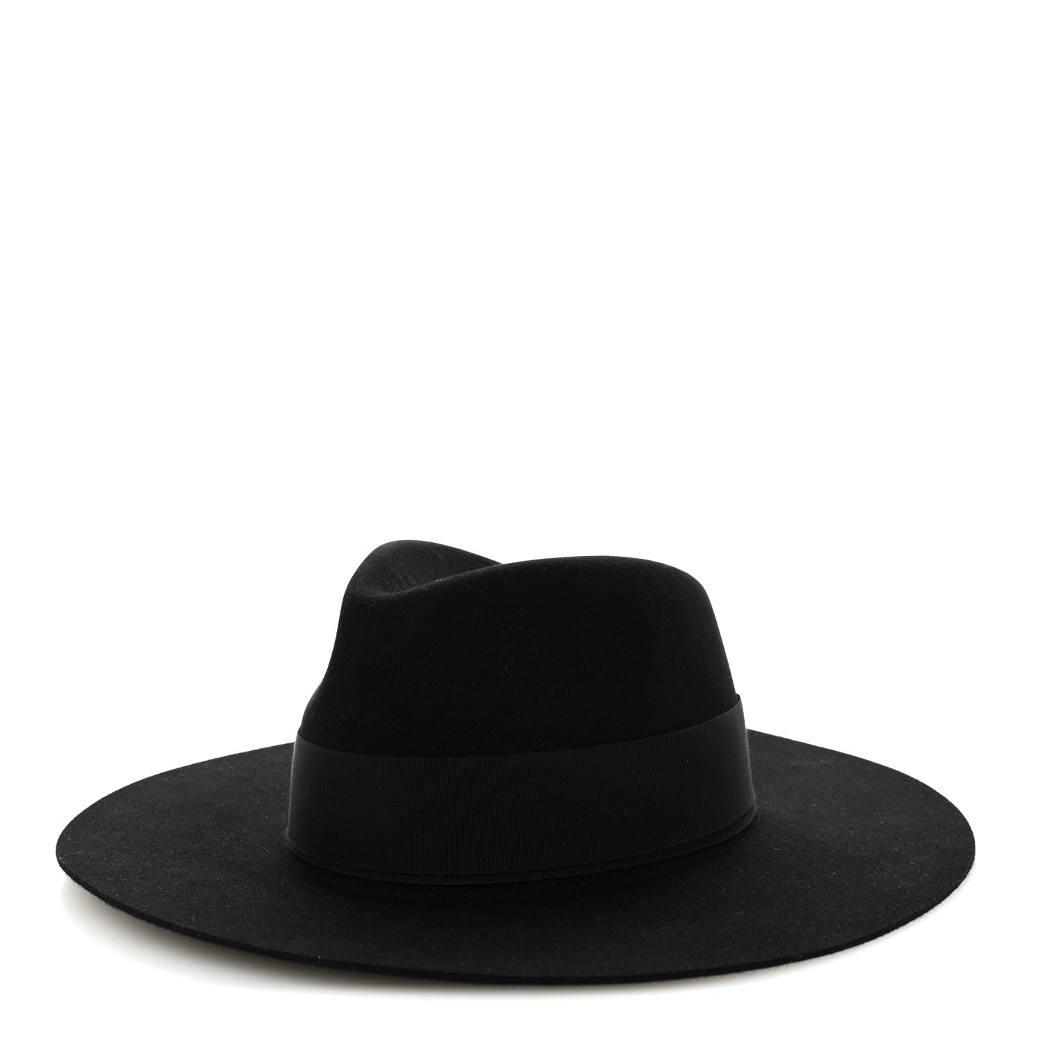 Hermes Rabbit Felt Farrah Pop H Hat 57 Black 1 of 9