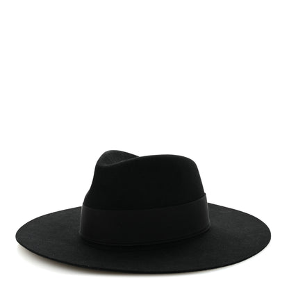 Hermes Rabbit Felt Farrah Pop H Hat 57 Black 1 of 9
