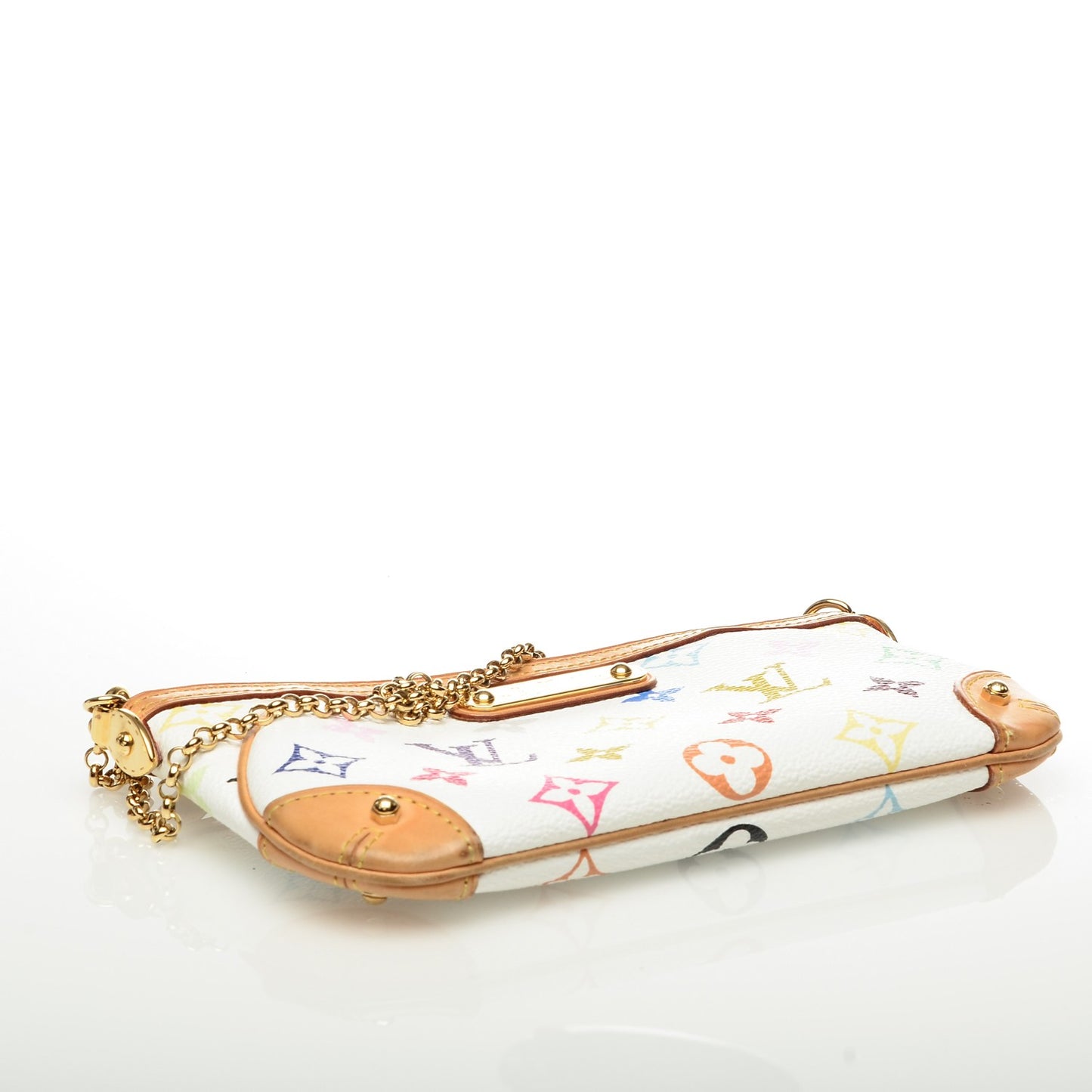 Monogram Multicolor Pochette Milla MM White