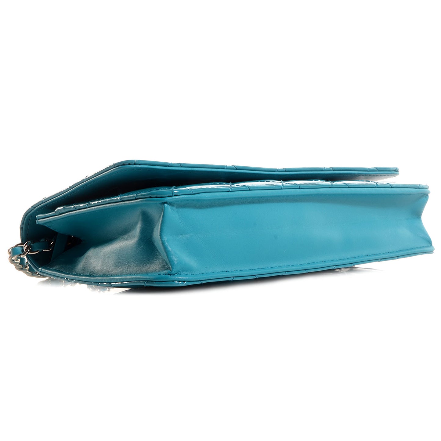 Patent Wallet On Chain WOC Turquoise Blue