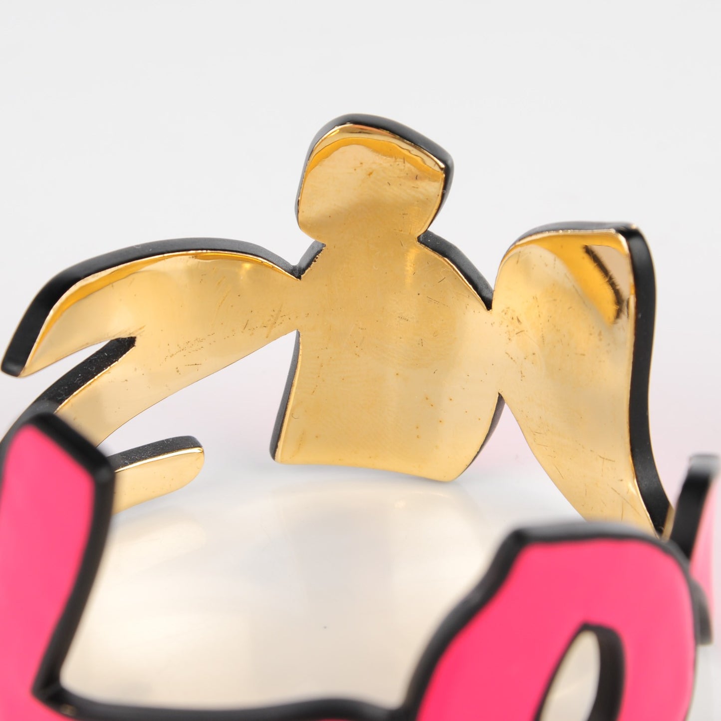 Graffiti Louis Bracelet Fuchsia
