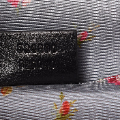 Gucci Glazed Wicker Stripe Small Cestino Shoulder Bag Green 7 of 9