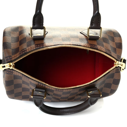 Louis Vuitton Damier Ebene Speedy Bandouliere 25 4 of 6
