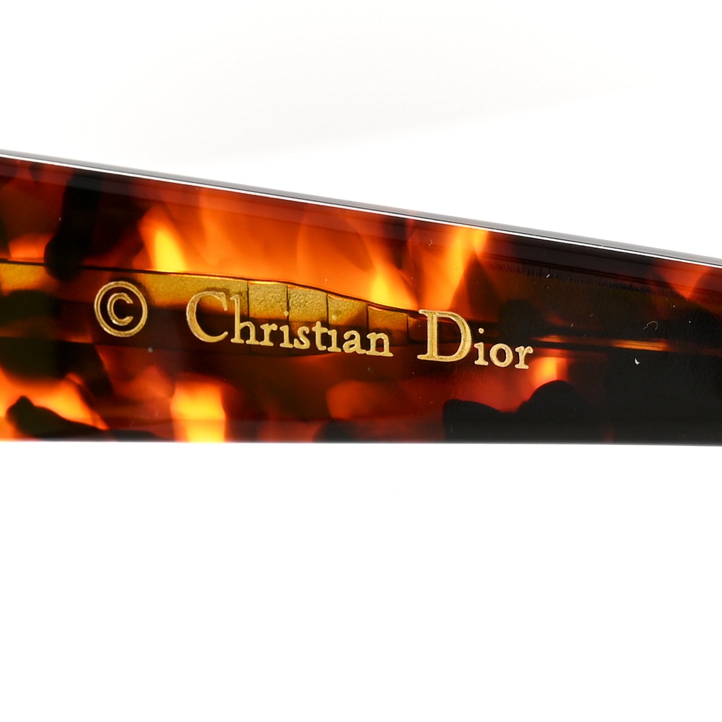 Acetate DiorClub2 Sunglasses Havana