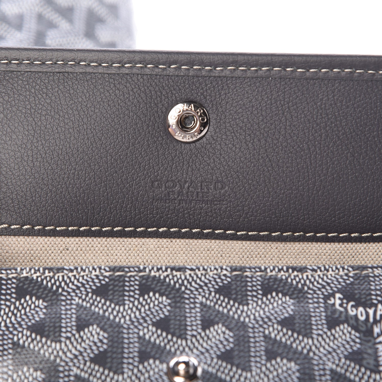 Goyard Goyardine Saint Louis PM Grey 7 of 13