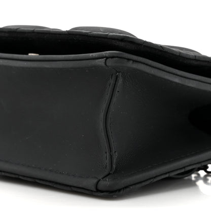 Christian Dior Ultra Matte Calfskin Cannage Mini Waist Pouch on Chain Black 8 of 11