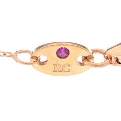 Roberto Coin 18K Yellow Gold Diamond .23ctw Diamonds By The Inch Five Station Necklace 4 of 4