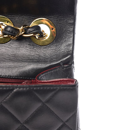 Chanel Lambskin Quilted XL Jumbo Single Flap Black 9 of 13
