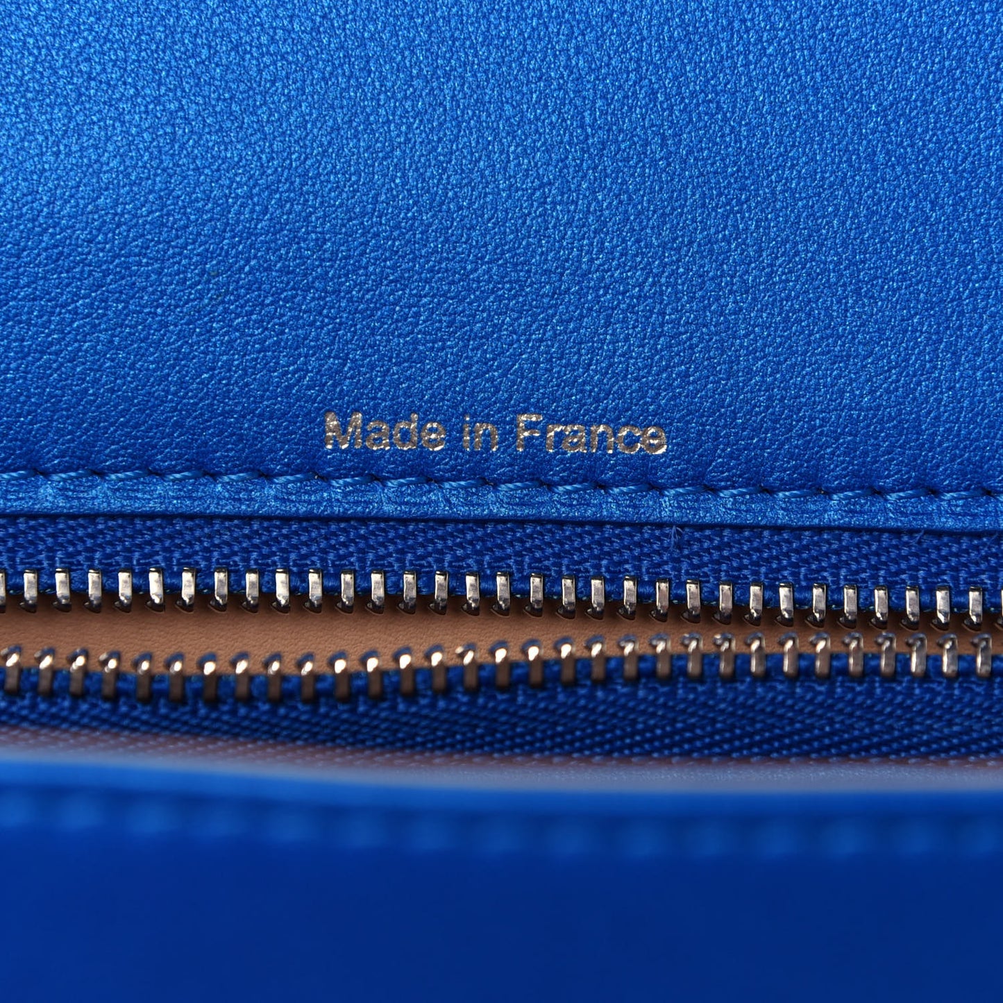 Calfskin MM Tempete Satchel Satin Electric