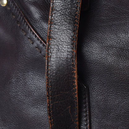 Saint Laurent Calfskin Large Muse Dark Brown 19 of 30