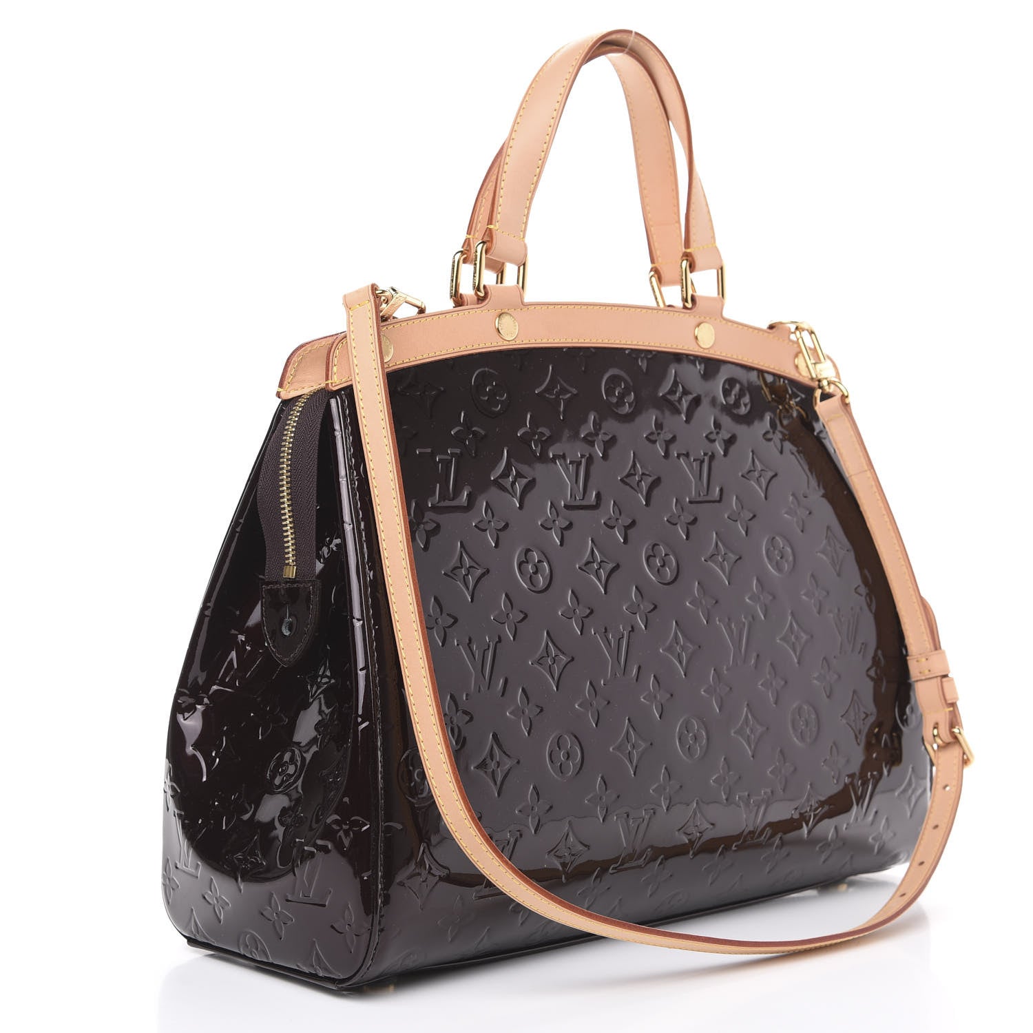 Louis Vuitton Vernis Brea GM Amarante 2 of 8